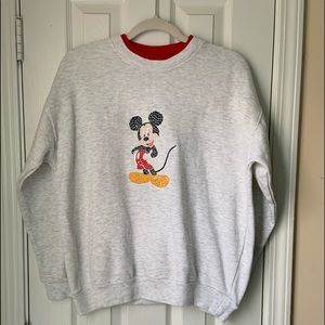 Disney Mickey Mouse embroidered Sweatshirt